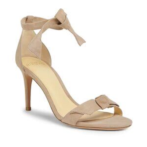 123456 Alexandre Birman Clarita 80MM Suede Ankle-Tie high heel  Sandals